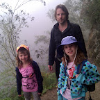 THe beginning of the climb up Wayna Picchu