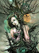 Green Witch In Chains