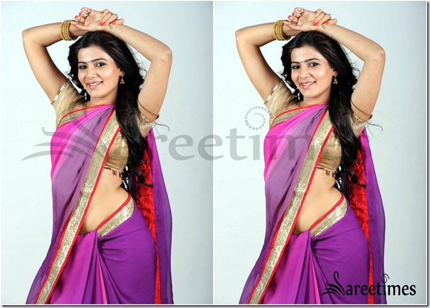 Samantha_Violoet_Saree