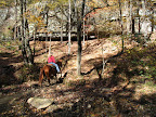 creek crossing on trail 404