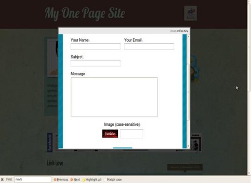 thickbox contact form 01