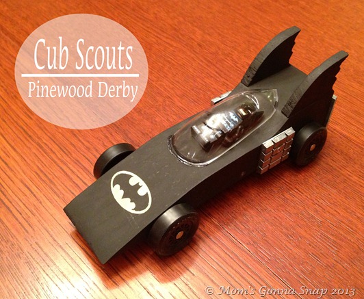 Pinewood Derby - Batmobile by MomsGonnaSnap 