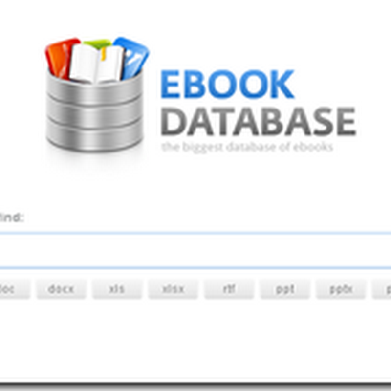 EbookDatabase : motor de căutare cu peste 100 milioane de ebook