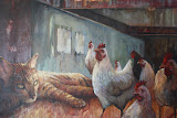 Tybeert, de kater - 50 x 70 cm - olieverf op doek