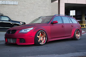 AccuAir equipped VIP Modular’s own widebody E61