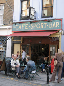 Front of Cafe Kick