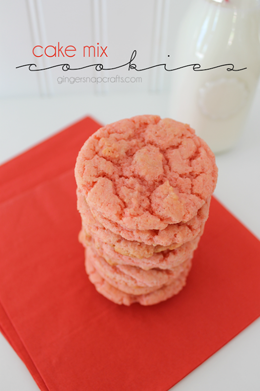 Cake Mix Cookies Recipes at GingerSnapCrafts.com #cookies #recipes_thumb