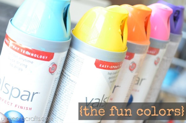 DIY Giant Olympic Rings Spray Paint