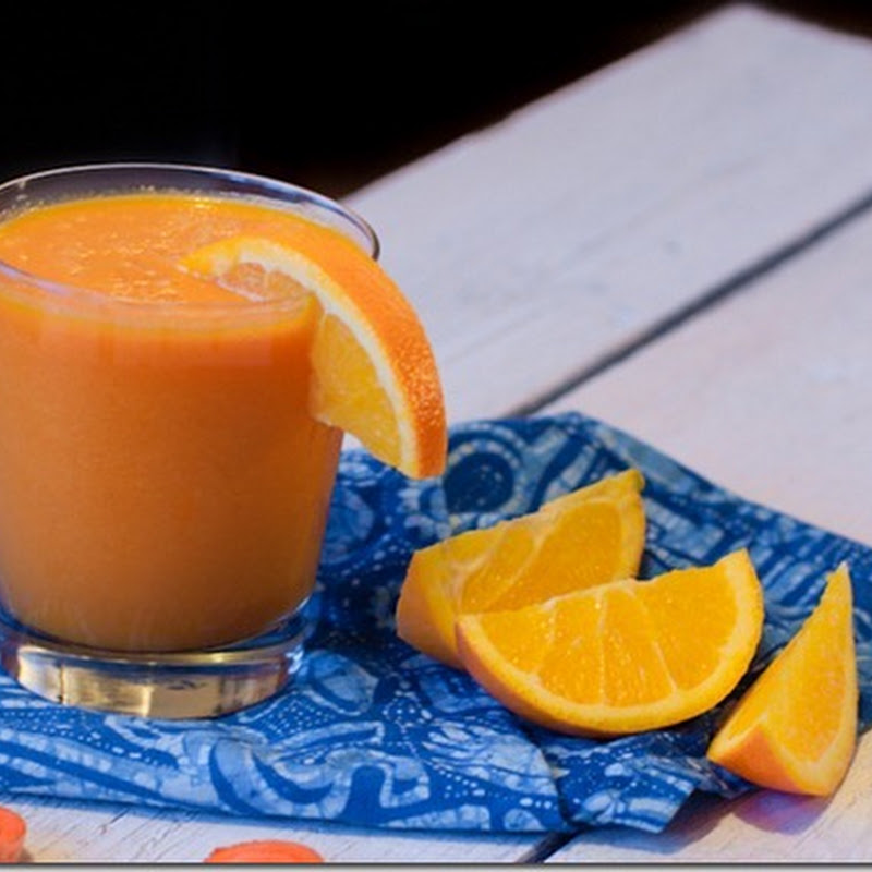 Carrot Orange Barley smoothie