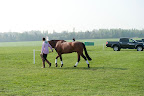 An early moring competitor at the Grassroots