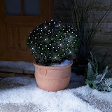 100 White LED Multi Action Solar Lights