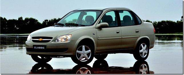 O Classic, o sedã mais vendido da história da Chevrolet, registrou no último mês de maio, o melhor mês de vendas de 2011