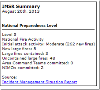 avian flu diary nifc raises wildfire preparedness level to 5 maximum national incident management situation report
