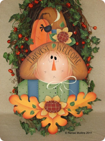 2043 Harvest Welcome Wreath