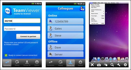 Team Viewer App For Android Released