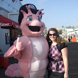 Debbie with Bubba Gump