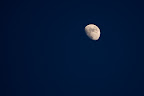 Mond über der Hamme