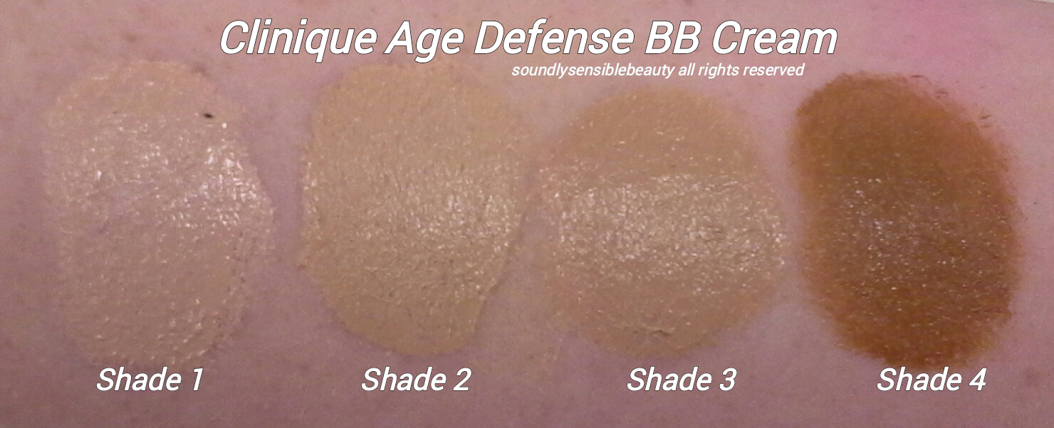CLinique Age Defense BB Cream SPF 30 Review & Shades Swatches