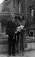 Kooij, Maartje en Wegman, Wim Huwelijk 02-02-1949.jpg