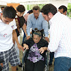 Gregoria Cambi recibió una silla de ruedas