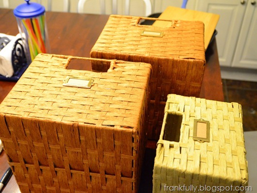 baskets with bookplates