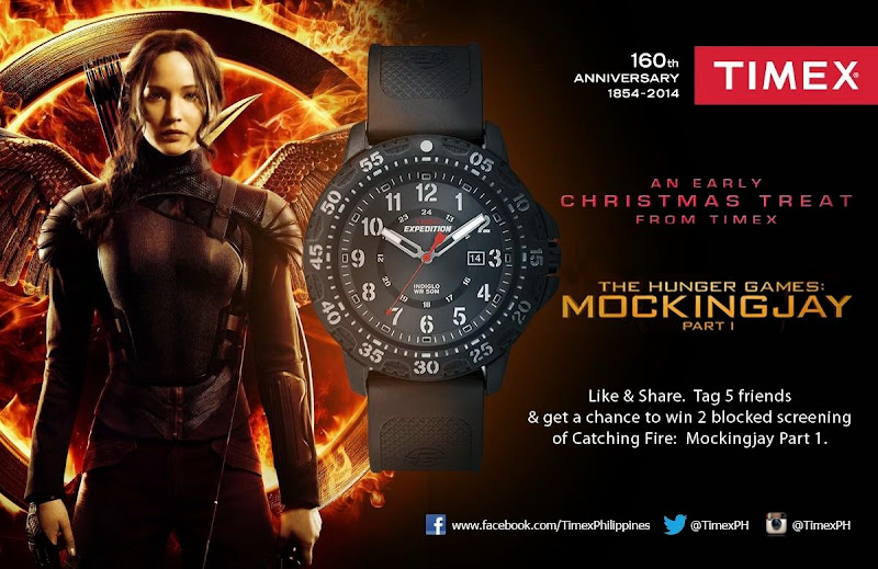 Timex Hunger Games Mockingjay giveaway Timex Hunger Games Mockingjay giveaway