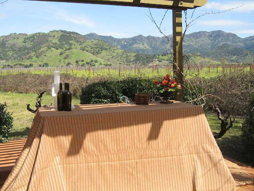 The weather was perfect and we felt like we were on the set of a movie.