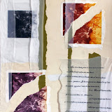 Le collage "..et la Clarté" 2005, 500x700mm