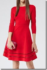 Reiss Didsbury Red Dress