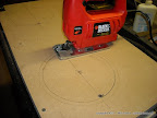 Cutting with jig saw is the best solution.
