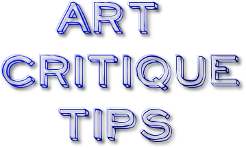 art critique tips