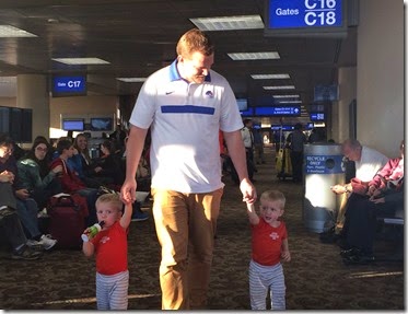 Airport with kids