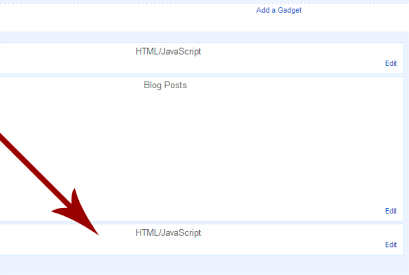 How to drag widget Drag_widget_below_blog_posts