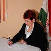 A házszabály aláírása