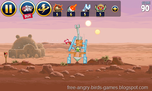 Free Download Angry Birds Star Wars HD v1.3.0 Android Game