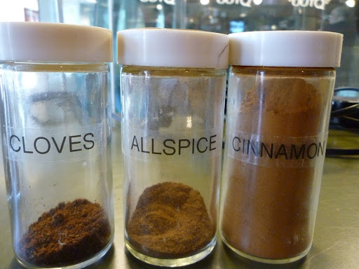 Sweet spices for the mustard.