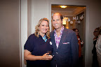Claudia Hanlin of the Wedding Library and Martha Stewart Weddings contributing editor, and Peter of Peter Callahan Catering who also catered the event.