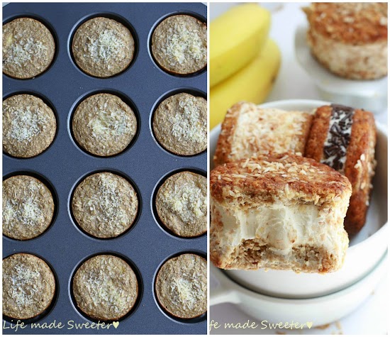Toasted Coconut Banana Bread Ice Cream Sandwiches 8 - Life Made Sweeter.jpg