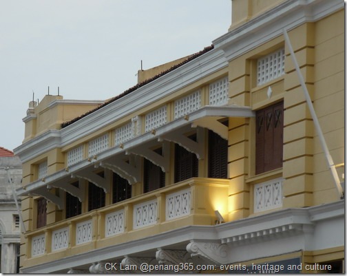Heritage buildings around Beach Street, George Town at www.penang365.com