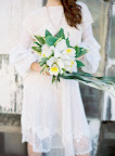 Don't you just love the flowing hand-dyed silk ribbons?
