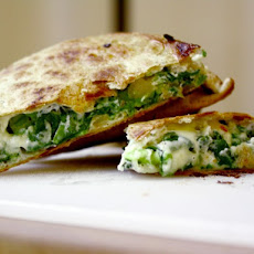 Cook the Book: Spinach Pie Quesadilla