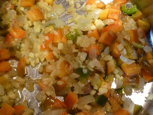 Peppers add a nice vegetal touch.