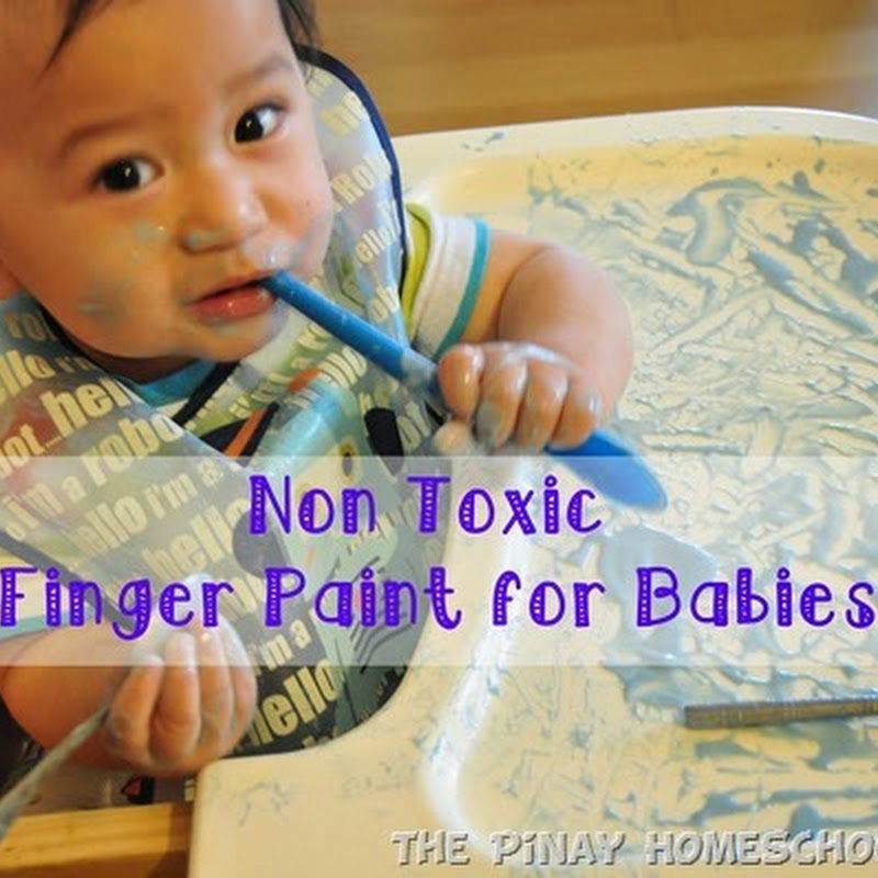  Non Toxic Finger Paint For Babies