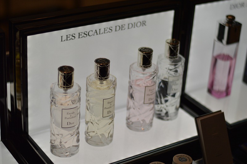 Dior, Dior perfume, dior essence, dior fragrance, profumi dior, Milano, Les escales de Dior