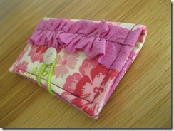making a business card holder from fabric making a business card holder from fabric