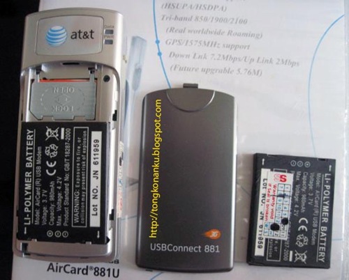 Modem Sierra Wireless AirCard 881U