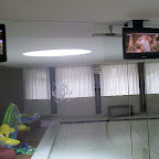 Tapis Roulant area with Apart speakers and TV sets Tapis Roulant area with Apart speakers and TV sets