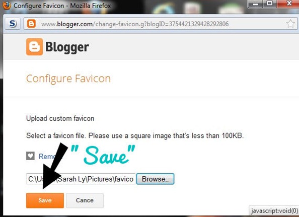 screen shot favicon save