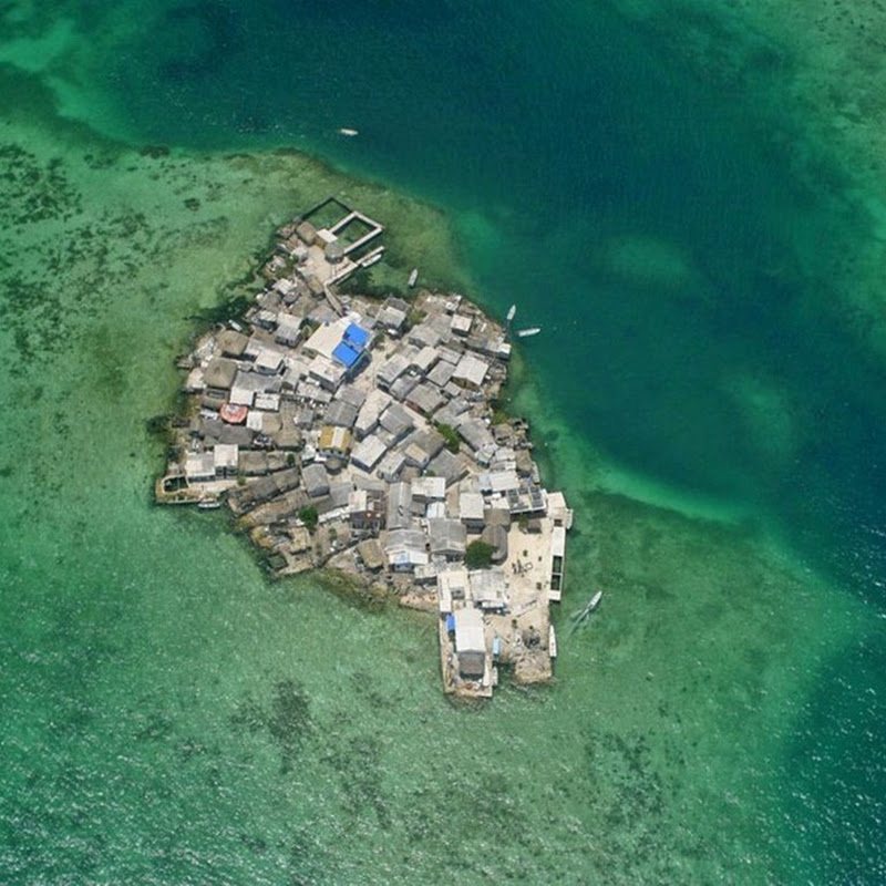 Gambar : Pulau mempunyai kepadatan Penduduk paling tinggi di dunia !