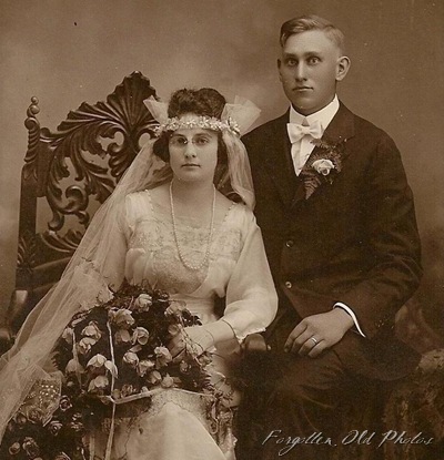 Wedding Photo from around the 1920'sDorset Antique Shop